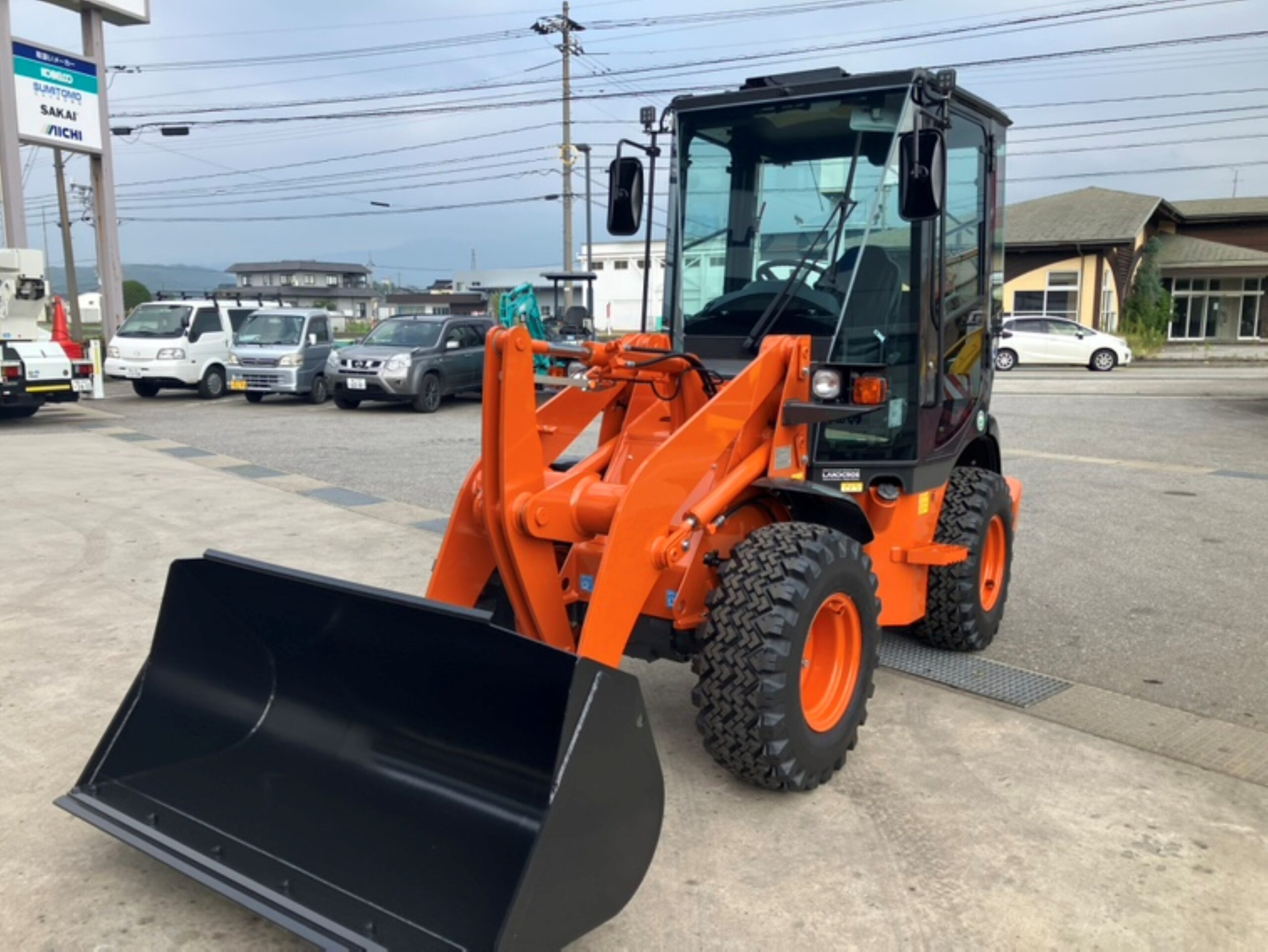 日立 ミニホイールローダー ＺW30　未使用車　NO.2