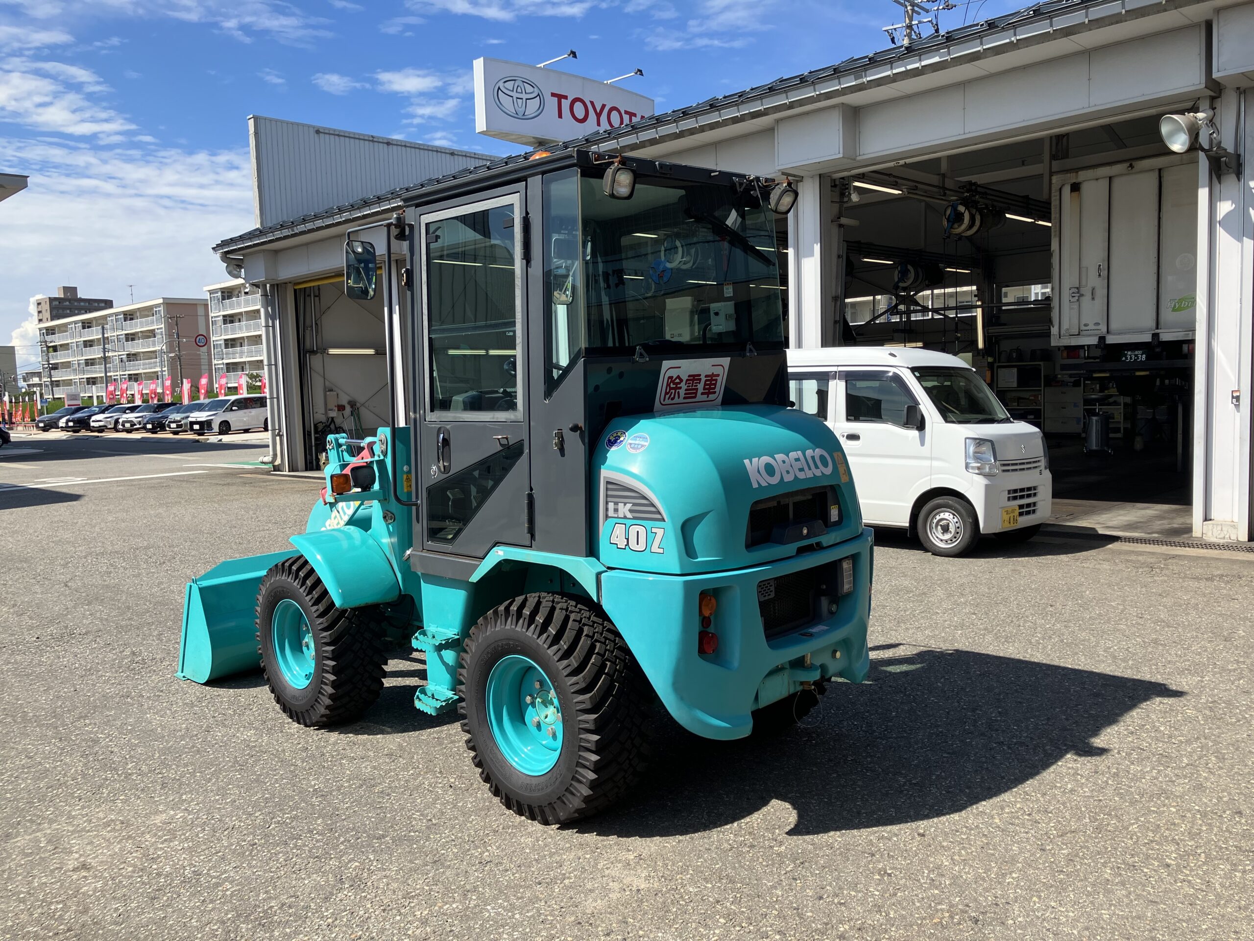 KOBELCO ミニホイールローダー ＬＫ４０Ｚ　